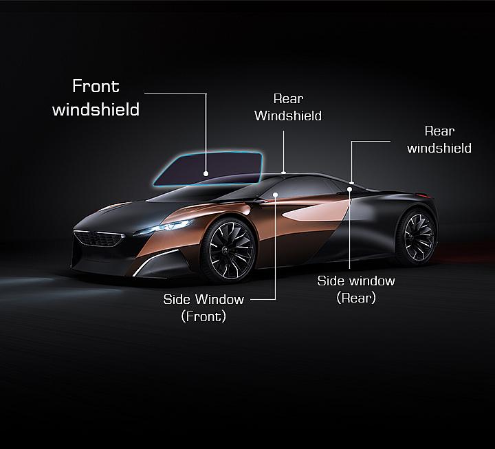 Luxury PET Car Window Film — 99% UV / 90% IR