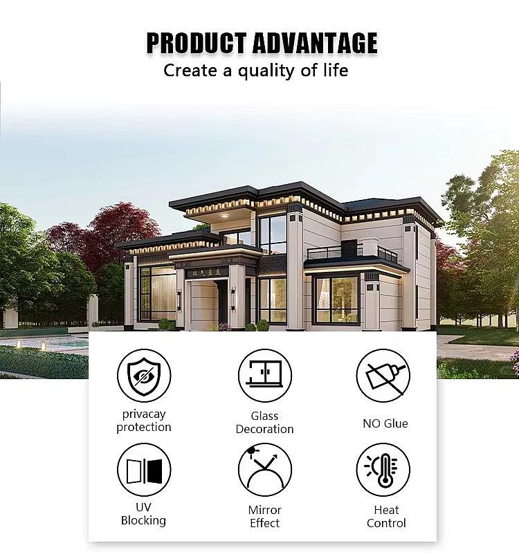 Titanium One-Way Heat-Control Window Film
